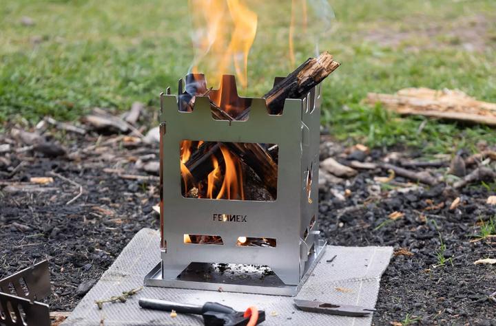 Produktbild Fennek Grill Campingkocher Hobo Premium, Edelstahl (12.20 cm)