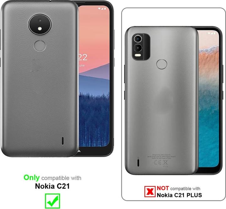 Produktbild Cadorabo Universale Schutzhülle Tasche mit Gürtelclip (Nokia C21)