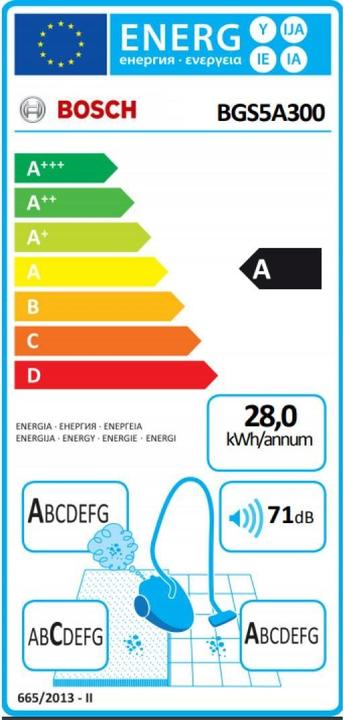 Produktbild Bosch Hausgeräte Bgs5a300