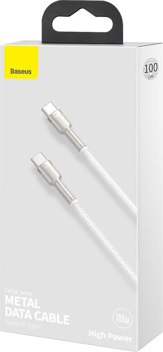 Actual product image Baseus USB C – USB C (1 m, USB 2.0, 100 W)