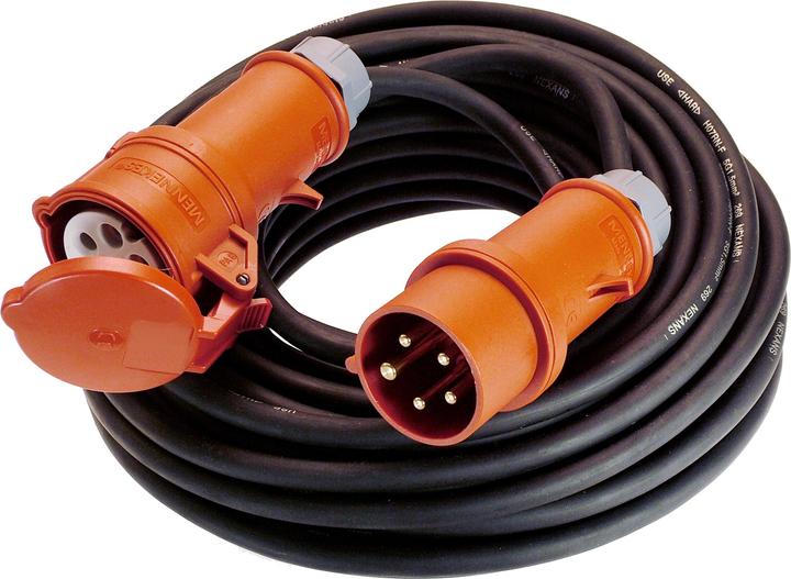 Immagine prodotto As - Schwabe Estensione di potenza CEE con spina per inverter di fase (25 m, CEE)