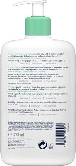 Immagine prodotto CeraVe Gel detergente schiumoso (Schiuma, 473 ml)
