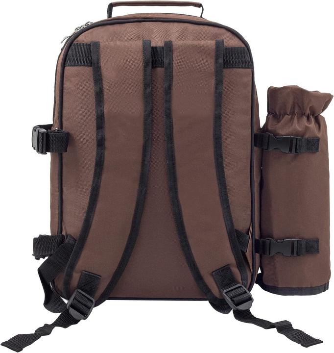 Produktbild Anndora Picknickrucksack für 2 Personen, Retro Braun