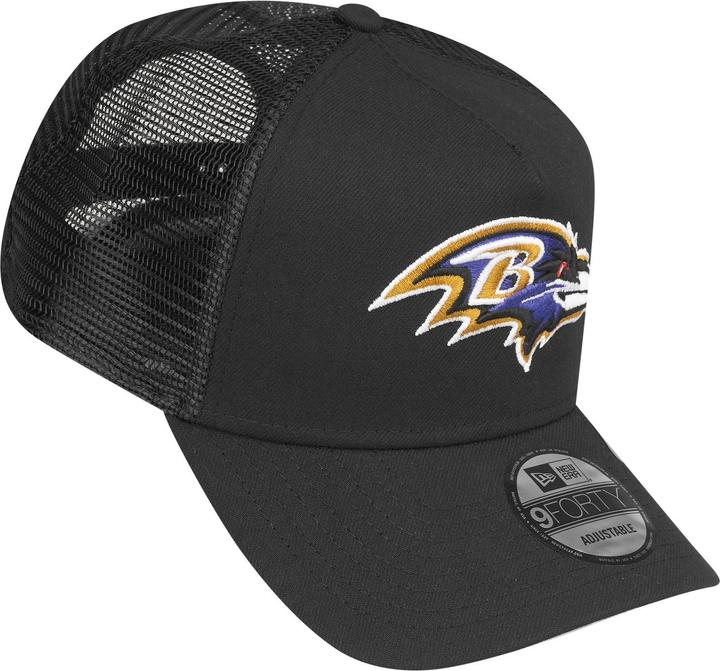 Produktbild New Era A-Frame Snapback Trucker Cap - Baltimore Ravens (One Size)
