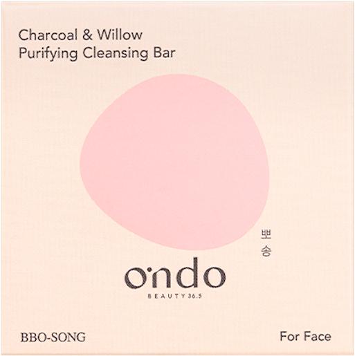 Produktbild Ondo Charcoal & Willow Purifying Cleansing Bar (Reinigungstücher)