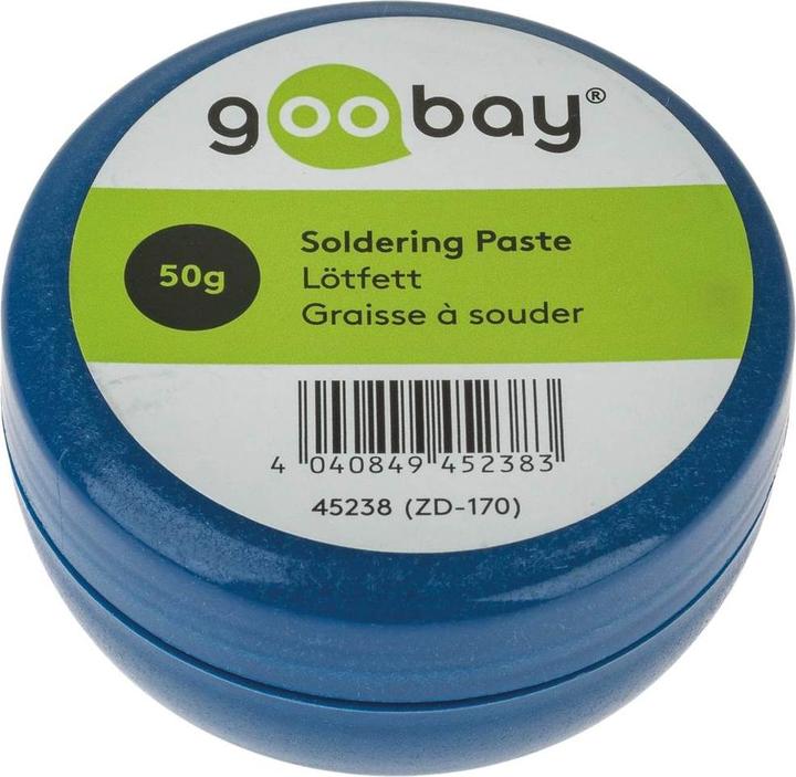 Actual product image Goobay Soldering grease tin, 50 g (Soldering grease)