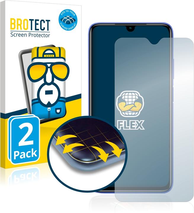 Actual product image BROTECT Full-Cover Protector (2 Piece, Xiaomi Redmi 9T)