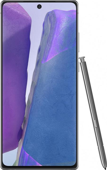 Produktbild Samsung Galaxy Note 20 EU (256 GB, Mystic Grey, 6.70", Dual SIM, 12 Mpx, 4G)