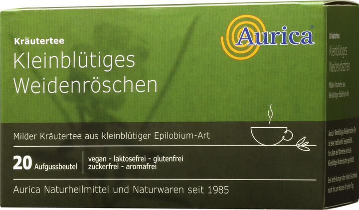 Actual product image Aurica Small flowered willowherb herbal tea filter bag, 20 pcs. Filter bag (35 g)