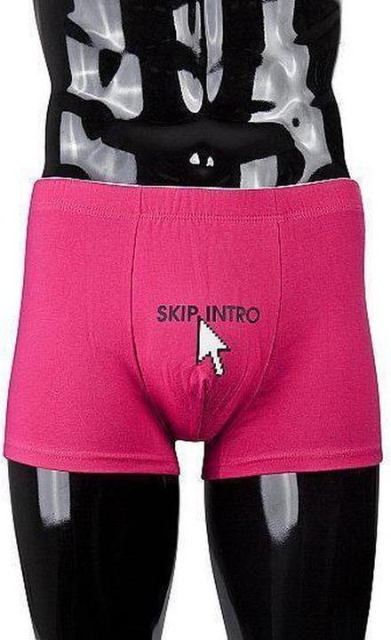 Actual product image Shots Funny Boxers Slide to Unlock (One size)