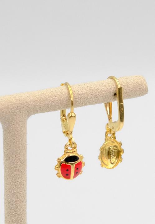 Actual product image Muau Lucky beetle (750/18 K Yellow gold)