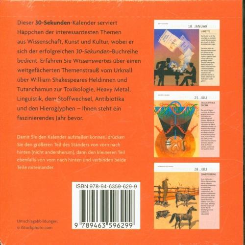 Produktbild Das Wissen der Welt in 30 Sekunden 2022 (Deutsch, Seth Anil, Clegg Brian, Parsons Paul, 2021)