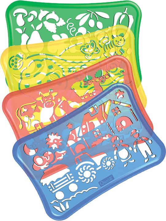 Actual product image Quercetti Stencils Design Farm