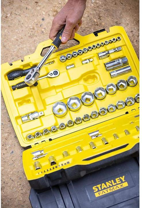 Immagine prodotto Stanley Set di utensili 1/2 + 1/4, 49 pezzi (49 pezzi)