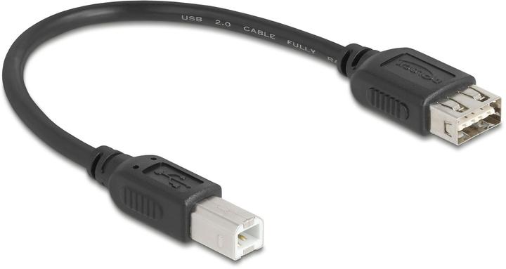 Actual product image Delock USB 2.0 Kabel USB Typ-B Stecker zu EASY USB Typ-A Buchse 0,2 m (0.20 m, USB 2.0)