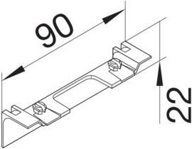 Actual product image Tehalit Equipment carrier (9 cm)