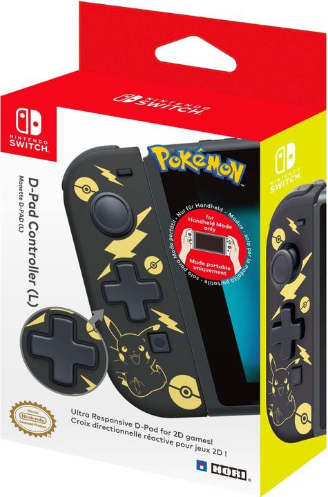 Produktbild HORI D-Pad Controller - Pikachu Black & Gold Edition (Switch)