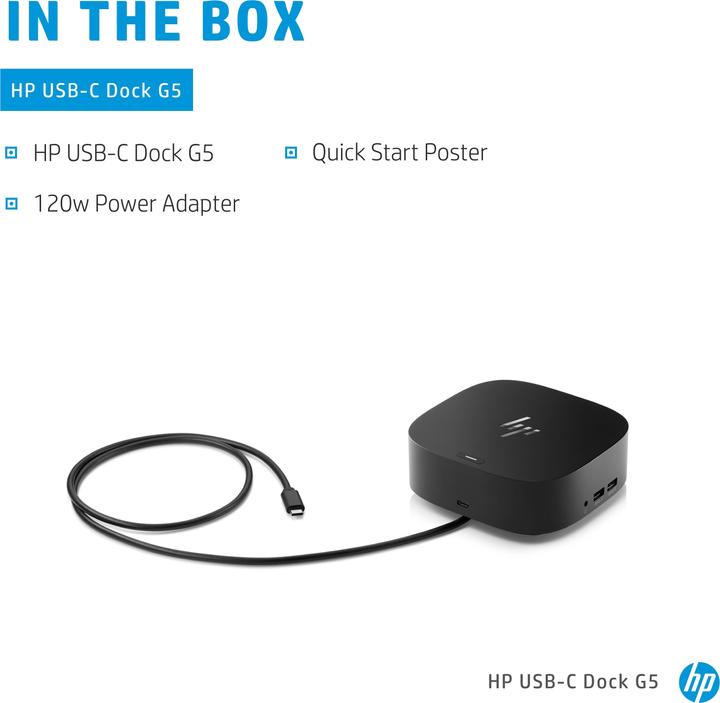 Productafbeelding HP G5 Universeel dok (USB-C, 10 Havens)