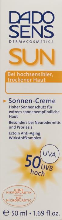 Produktbild Dado Sens Sonnen Creme SPF 50 (Sonnencreme, 50 ml)