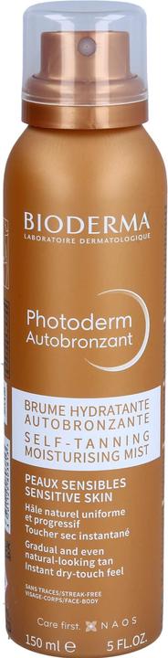 Produktbild Bioderma Photoderm Selbstbräuner Feuchtigkeitsnebel 150ml (Selbstbräunungsserum, 150 ml)