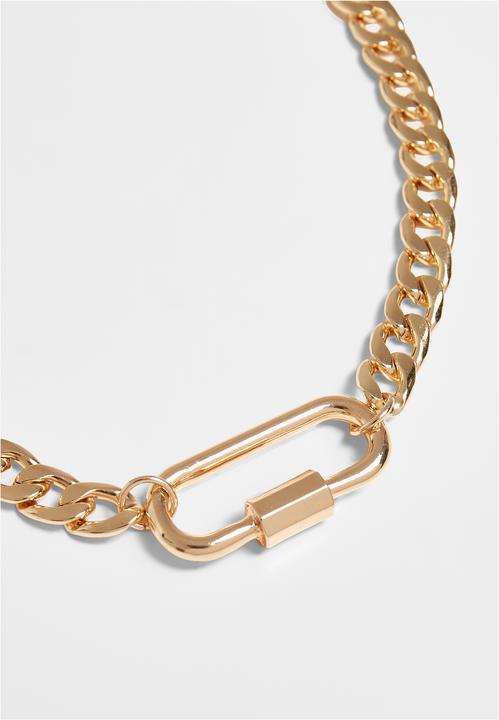 Produktbild Urban Classics Fastener Necklace (Eisen, Zink)