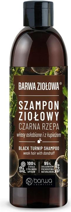 Barwa Color - Herbal Herbal Shampoo For Weakened Hair And Dandruffack Turnip 250Ml (250 ml, Flüssiges Shampoo)