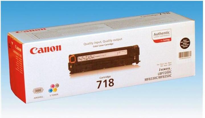Actual product image Canon 718 (FC)