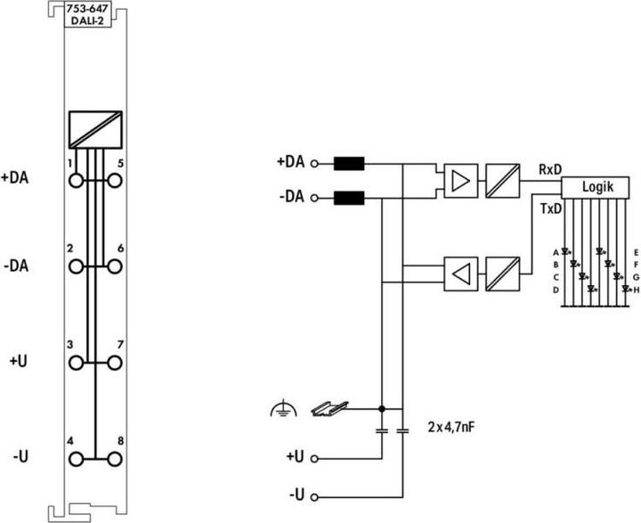 Actual product image Wago DALI Multilite Master Terminal 753-647 753-647 (Heating actuator)