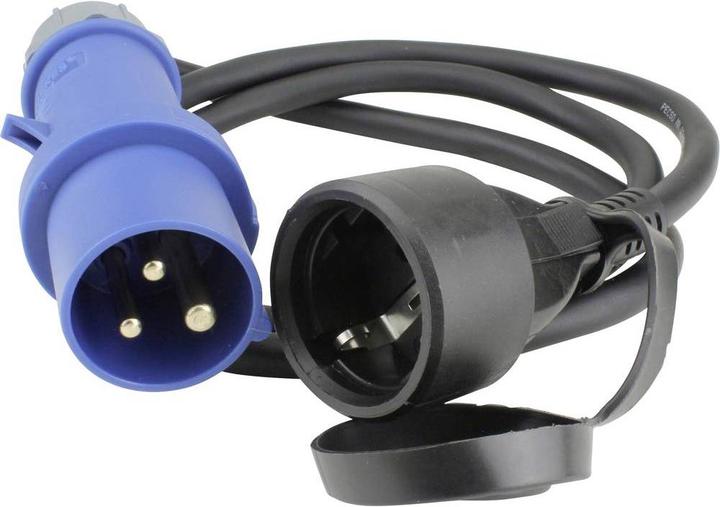 Actual product image Cartrend Carav-CEE-Adapt 16A H07RN-F3G2.5 1.5m bl