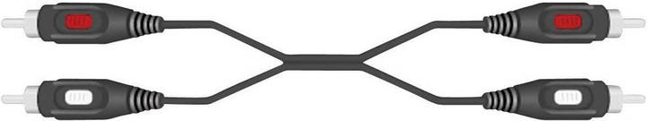 Produktbild SpeaKa Professional Speaka Audiokabel 2x Cinch 2.5 m (2.50 m, Cinch)