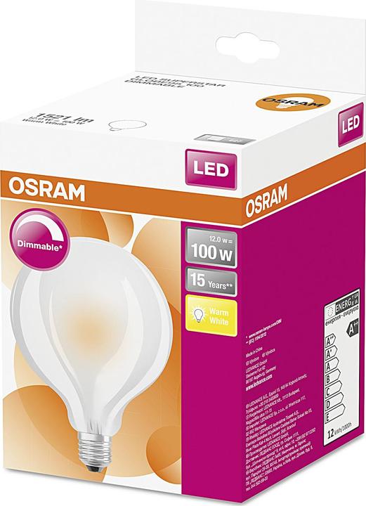 Image du produit Osram Superstar Globe95 (E27, 11 W, 1521 lm, 6 x, E)