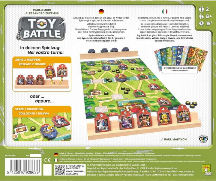 Actual product image Repos Production Toy Battle (German)