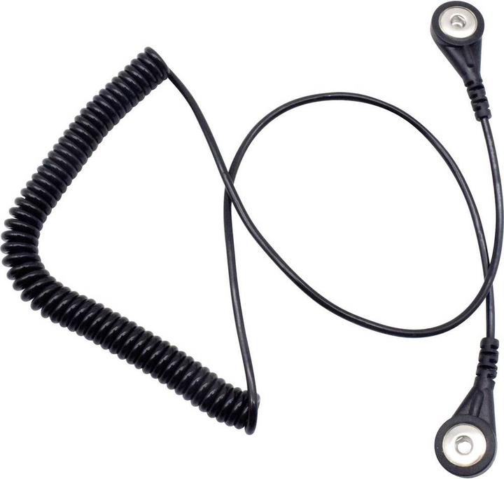 Produktbild Quadrios ESD-Erdungskabel 1.80 m Druckknopf 4 mm