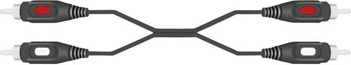 Immagine prodotto SpeaKa Professional Cavo audio Speaka 2x Cinch 1,5 m (1.50 m, Cinch)