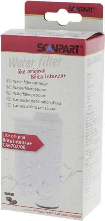 Produktbild Scanpart Wasserfilter-Partone für Saeco Espressomaschinen - kompatibel mit Brita Intenza (6 x)