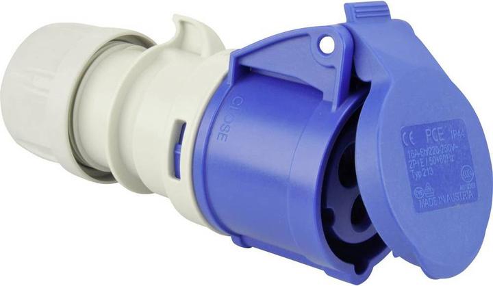 Actual product image Cartrend CEE coupling 3pin 16A bl