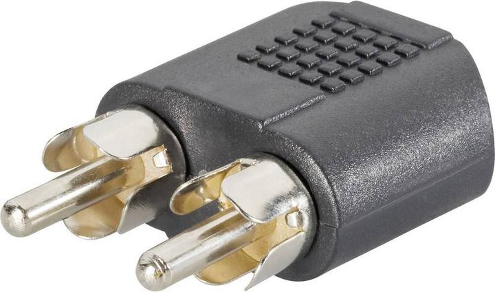 Immagine prodotto SpeaKa Professional SpeaKa 2x Adattatore jack stereo 3,5 mm Cinch Plug (Splitter audio)