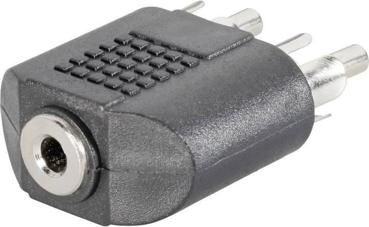 Immagine prodotto SpeaKa Professional SpeaKa 2x Adattatore jack stereo 3,5 mm Cinch Plug (Splitter audio)