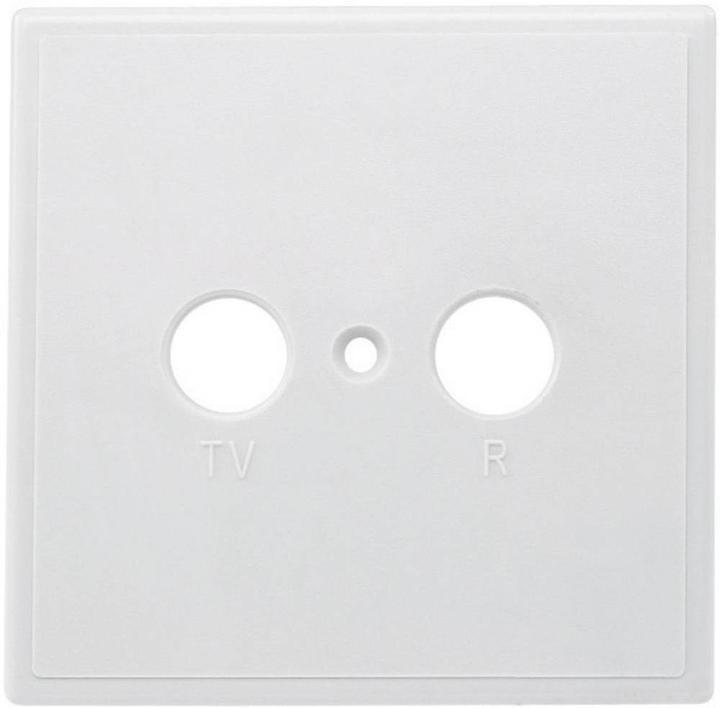 Actual product image Renkforce Aerial socket TV, VHF flush-mounted loop-through socket (Various)
