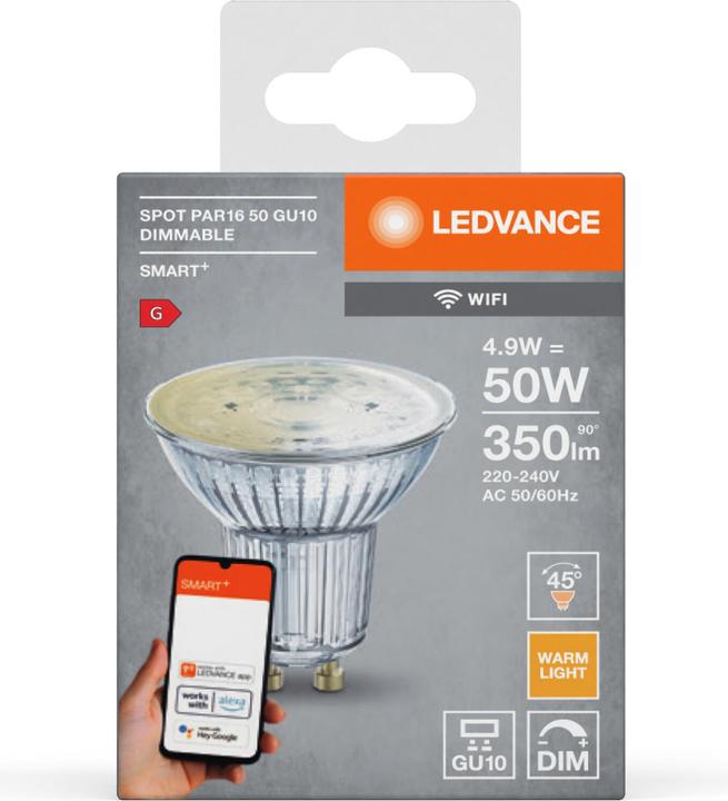 Productafbeelding Ledvance Par16 (GU10, 5 W, 350 lm, 1 x, G)