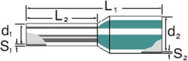 Actual product image Weidmüller Wire end ferrule