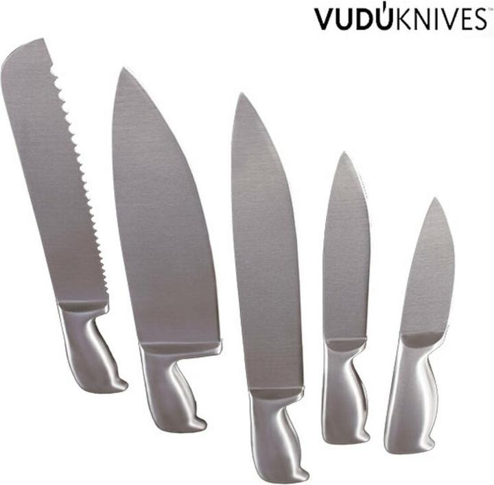 Actual product image InnovaGoods Vudú Knives Supreme Messerblock und Messerset (5 Teile)