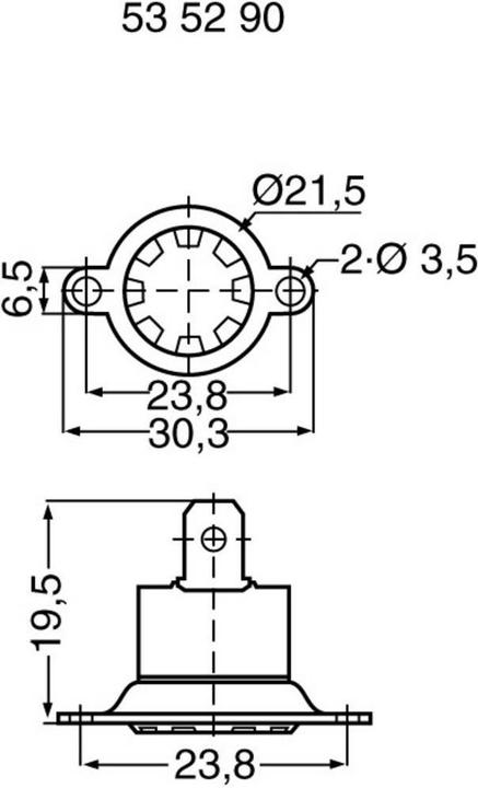 Produktbild Bimetallschalter