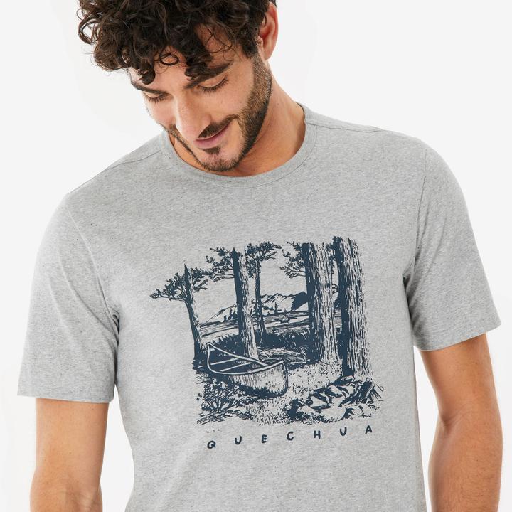 Image du produit Quechua T-SHIRT NH100 GRIS H (M)