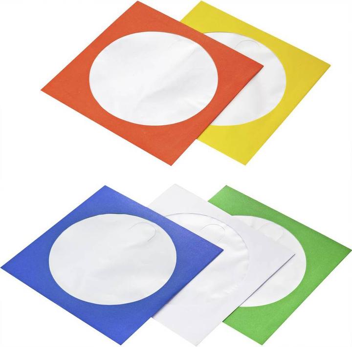 Image du produit Basetech Boîtier pour CD/DVD BT-2267608 Bleu, Vert, Orange, Blanc, Jaune 1 pc.