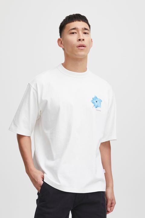 Actual product image Casual Friday CFTue relaxed tee with chest print - 20504712 (XL)
