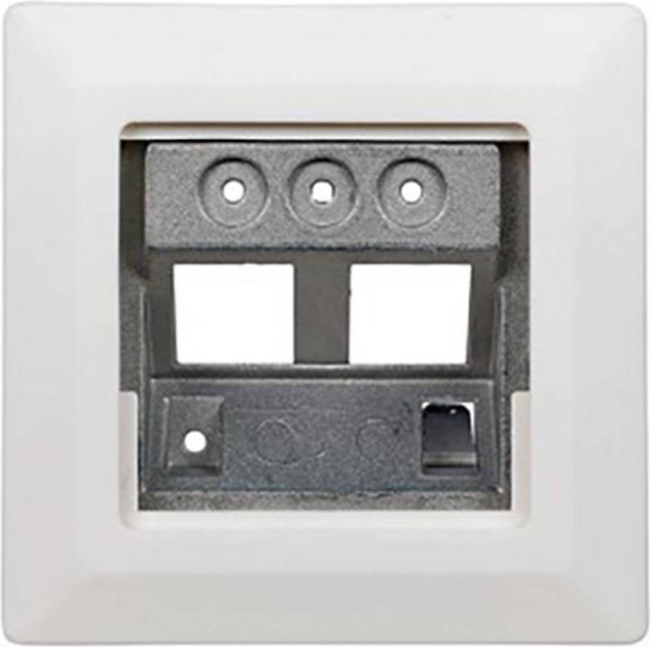 Kathrein ESN 300 Kombi-Netzwerkdose Cat.6A 500MHz 10Gbit RJ45 LAN TV/SAT F