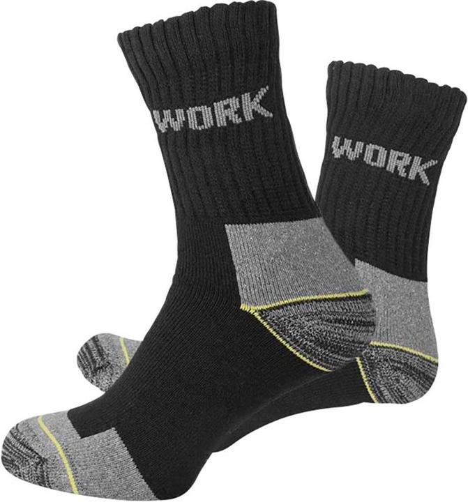Immagine prodotto L+D WORK, calzino comfort, taglia 39-42 (confezione da 3, 39 - 42)