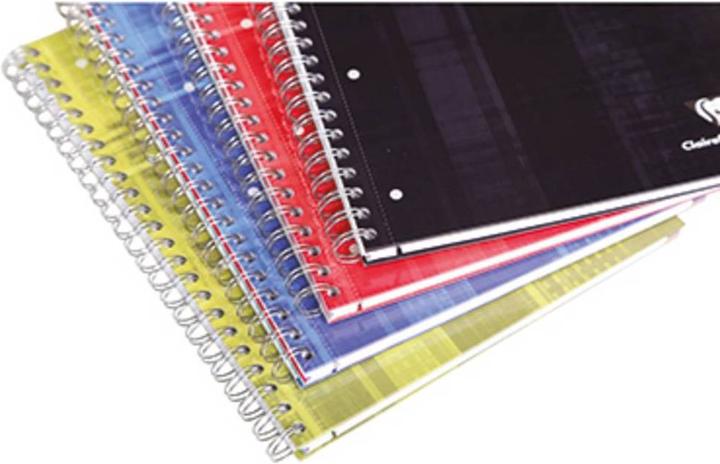 Actual product image Clairefontaine Spiral notepad DIN A4 90g 80Bl. chequered (A4, Checked, Soft cover)