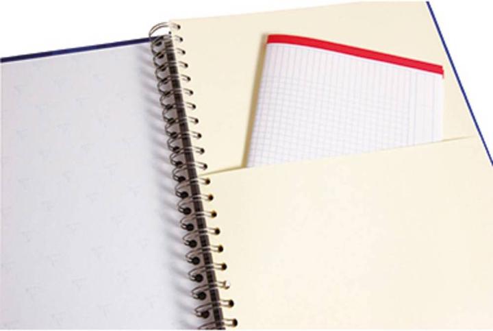 Actual product image Clairefontaine Spiral notepad DIN A4 90g 80Bl. chequered (A4, Checked, Soft cover)